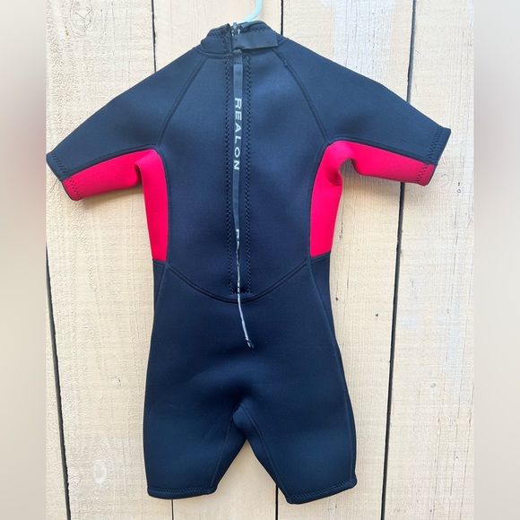 REALON Kids Wetsuit for Boys Girls, Neoprene Full Wet Suits 3mm  Back Zip size M - Picture 9 of 11